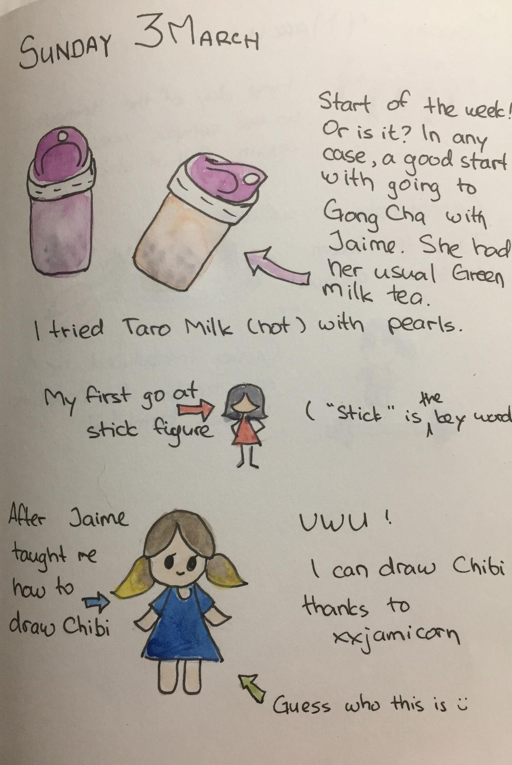 Visual journalling - image 1 - student project