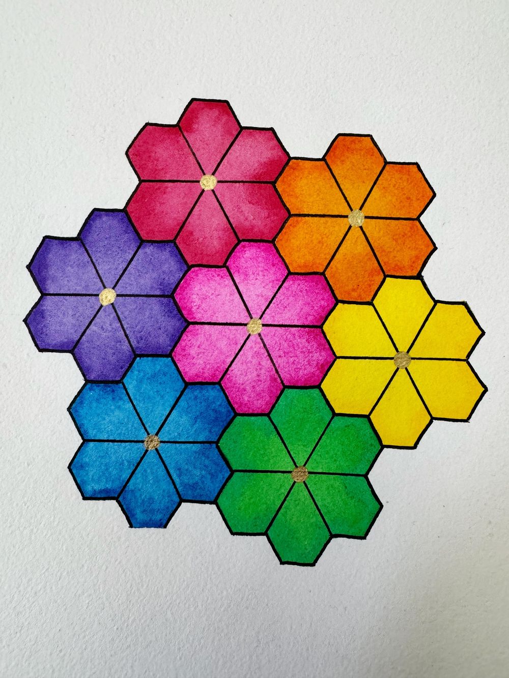 14 days of hexagon tiles - image 13 - student project