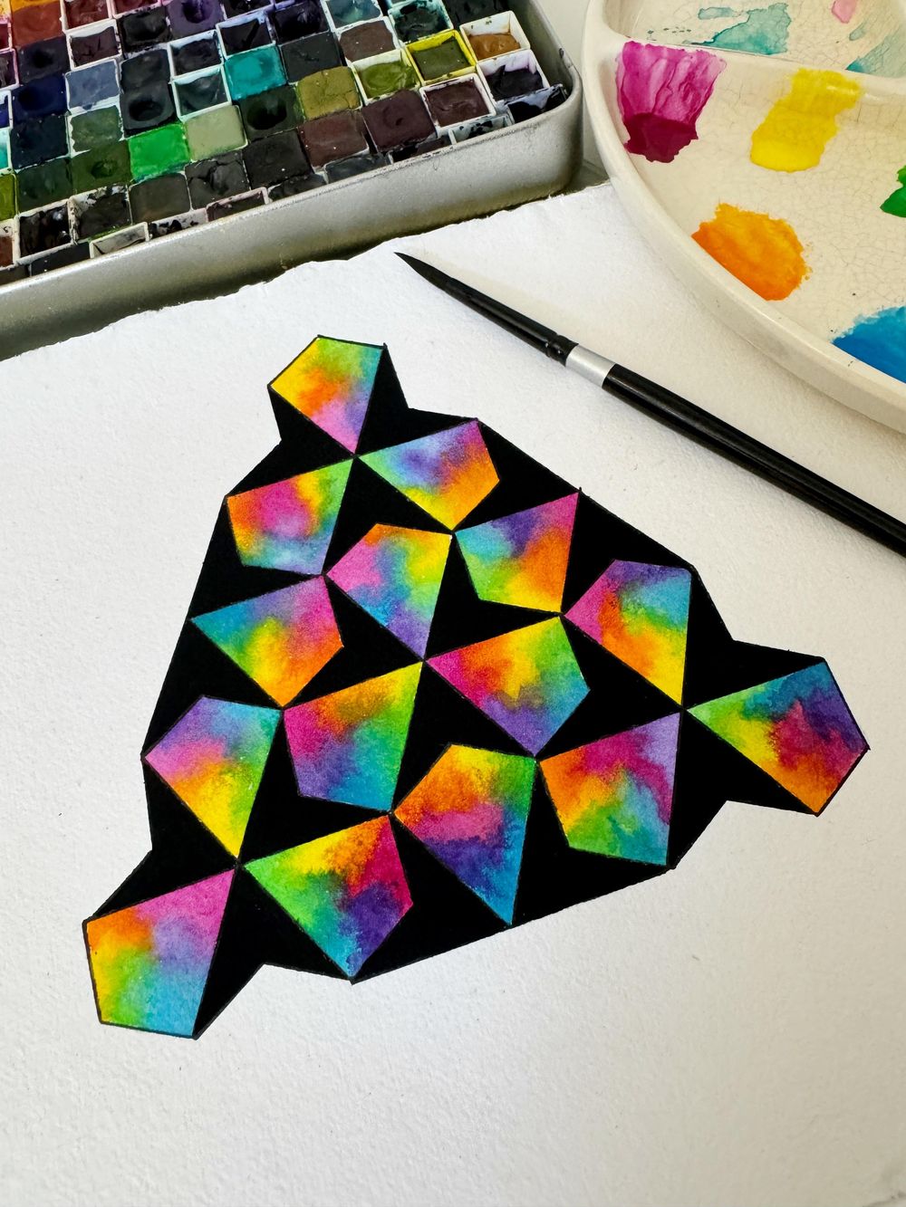 14 days of hexagon tiles - image 4 - student project