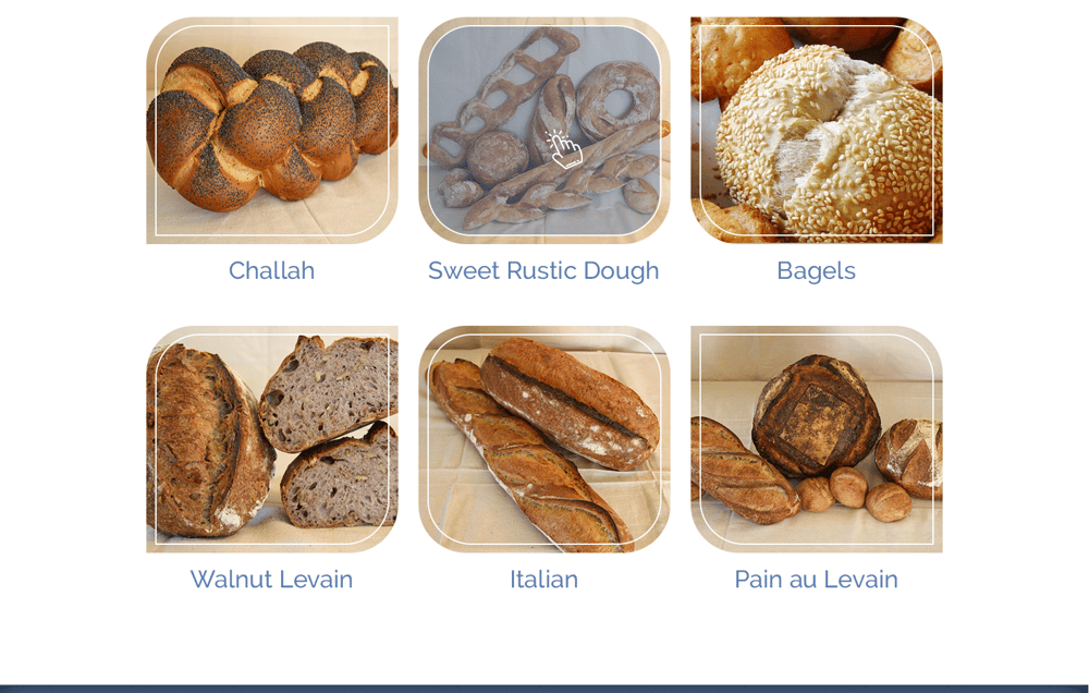 Everyday Bakery - Single Page Website (Photoshop) - image 3 - student project