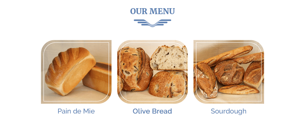 Everyday Bakery - Single Page Website (Photoshop) - image 2 - student project