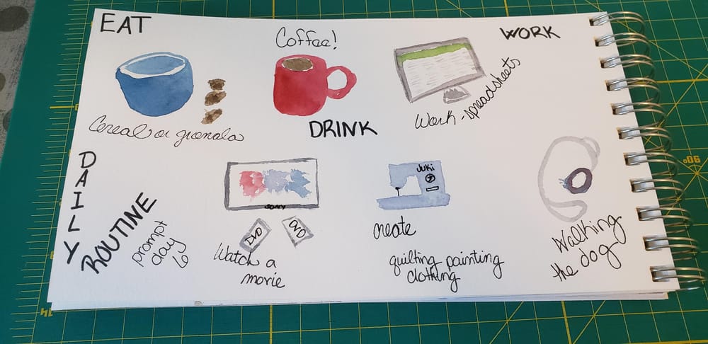 Illustrated Journaling - image 6 - student project