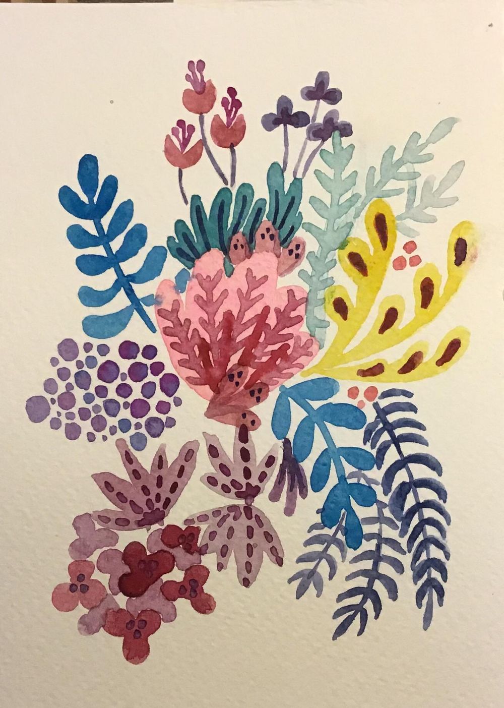Different approaches of flowers I've tried - image 2 - student project