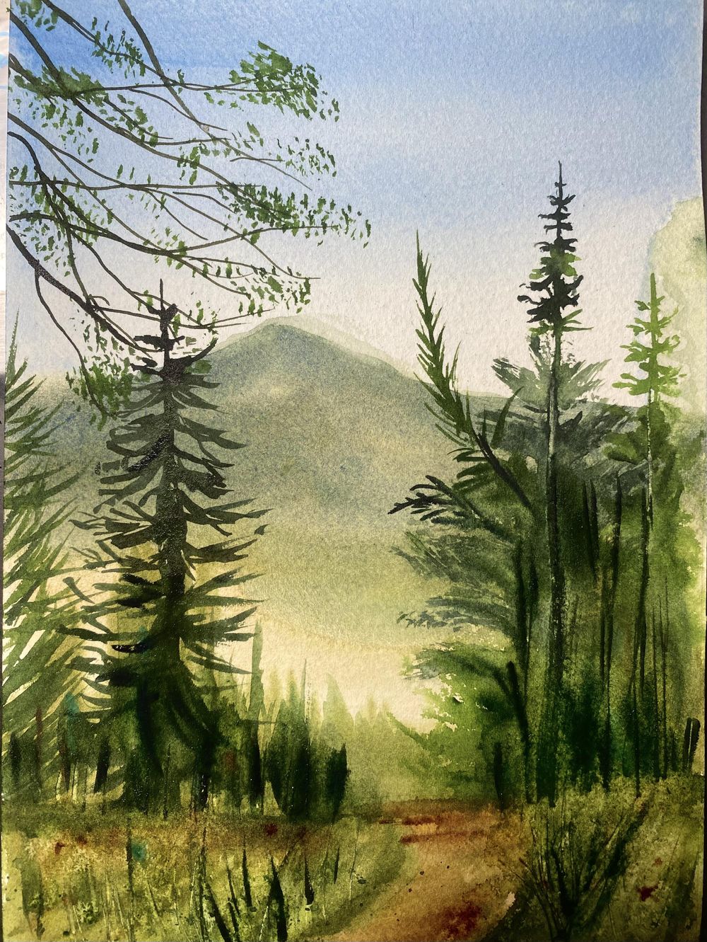 Coloristic in watercolour - image 1 - student project