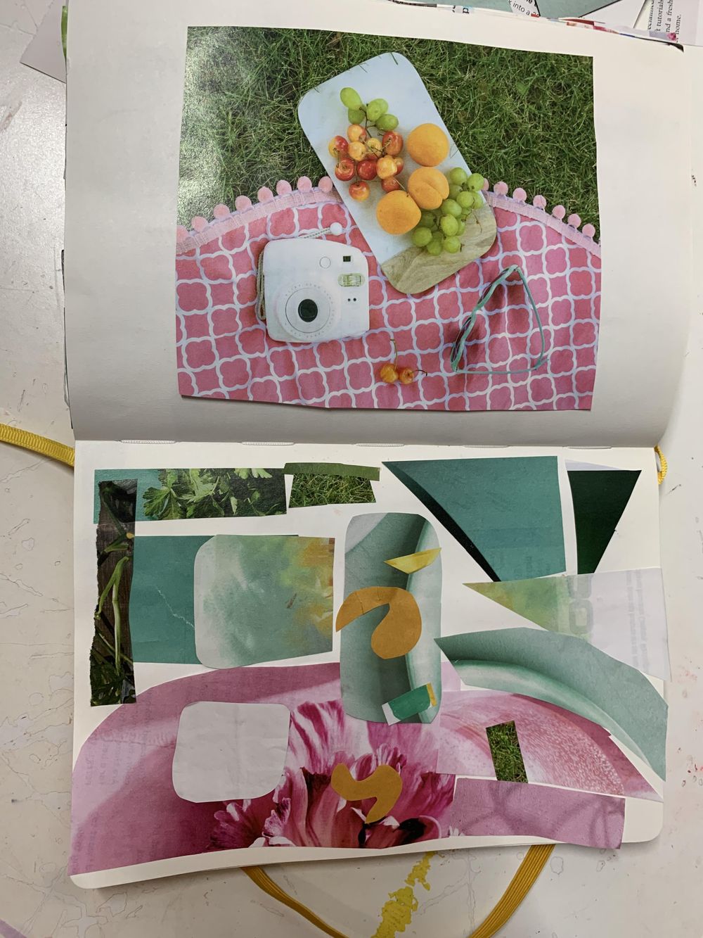 Four Collages inspired by Art History - image 3 - student project