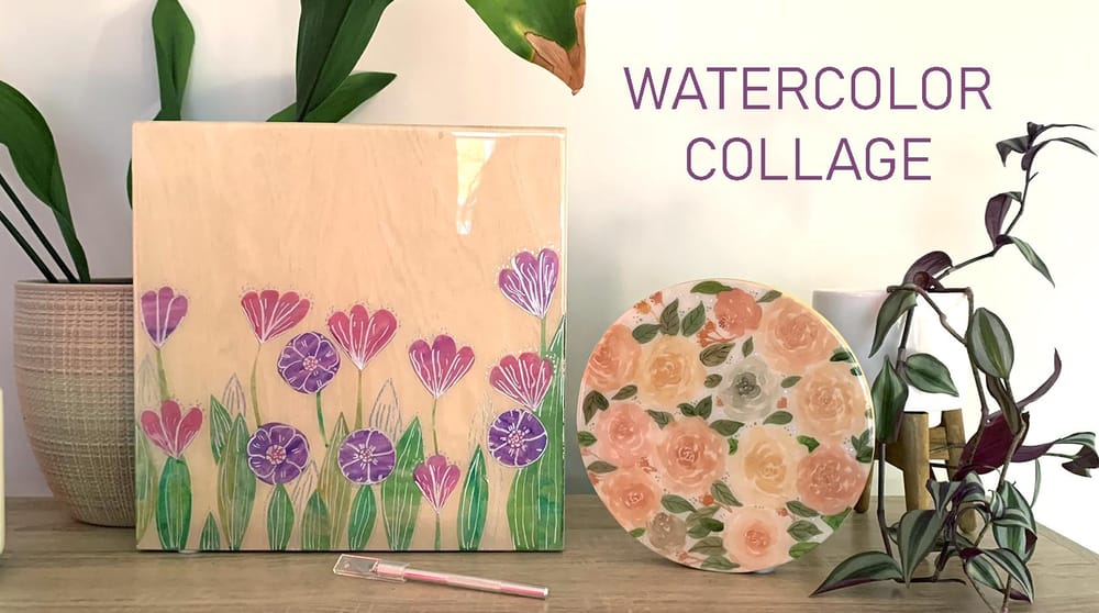 Watercolor and Resin - image 1 - student project