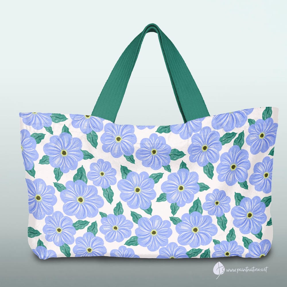 Flower pattern design using procreate and adobe photoshop - image 3 - student project