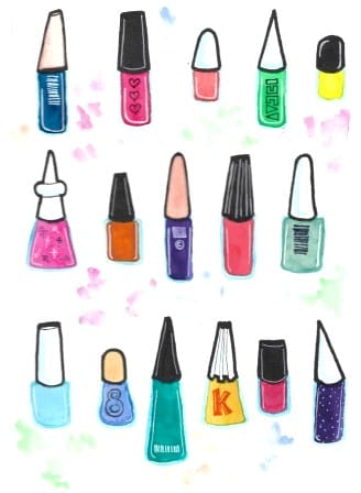 Nailpolish bottles - image 1 - student project