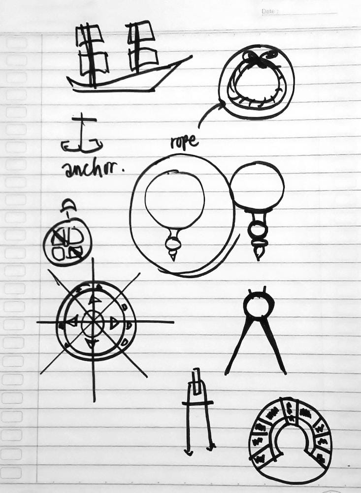 Icarian Travel Sticker - image 3 - student project