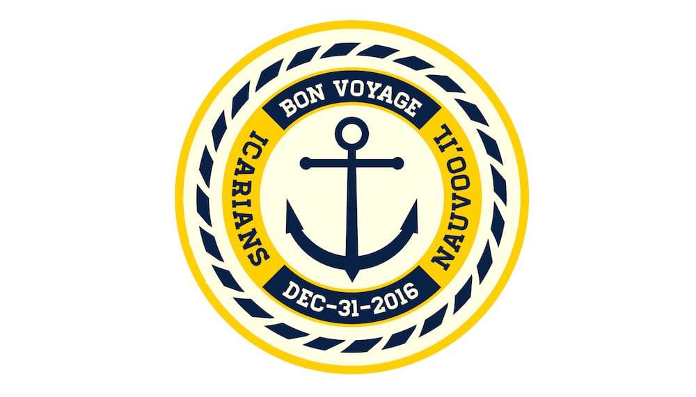 Icarian Travel Sticker - image 4 - student project