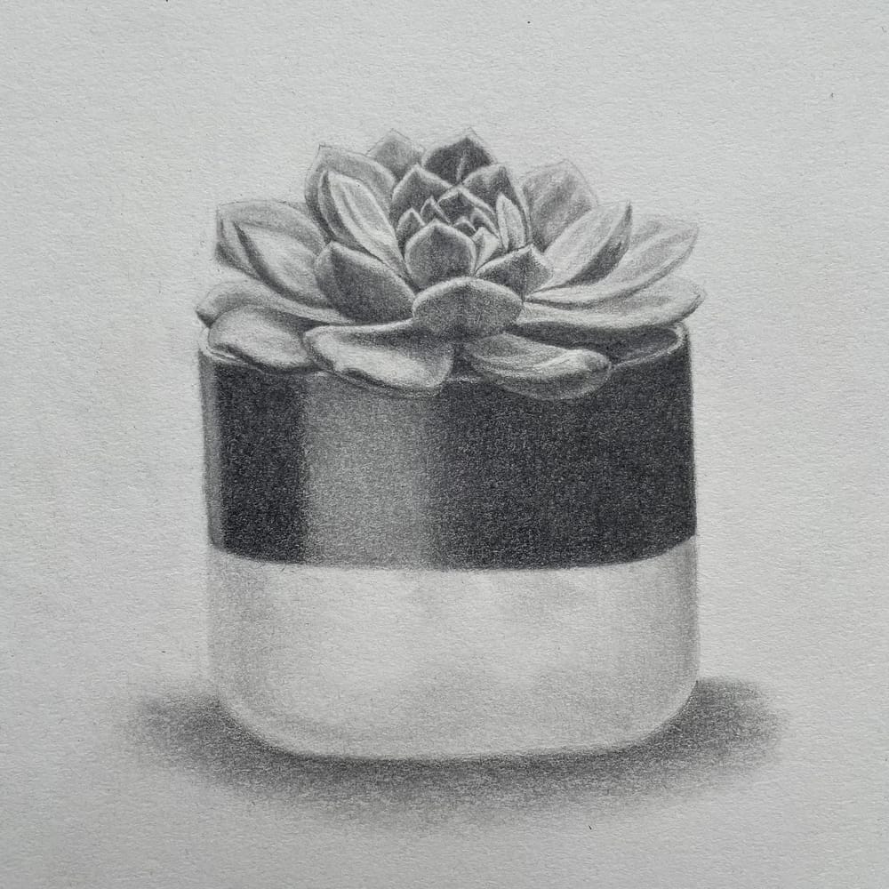 Layering graphite pencils - image 1 - student project