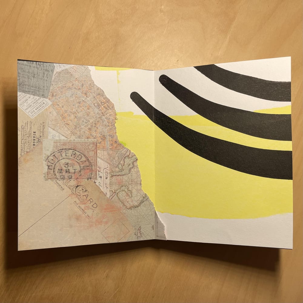 Mixed Media Collage Sketchbook - image 2 - student project