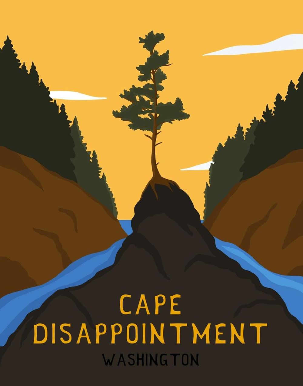 Vintage inspired travel poster - image 1 - student project