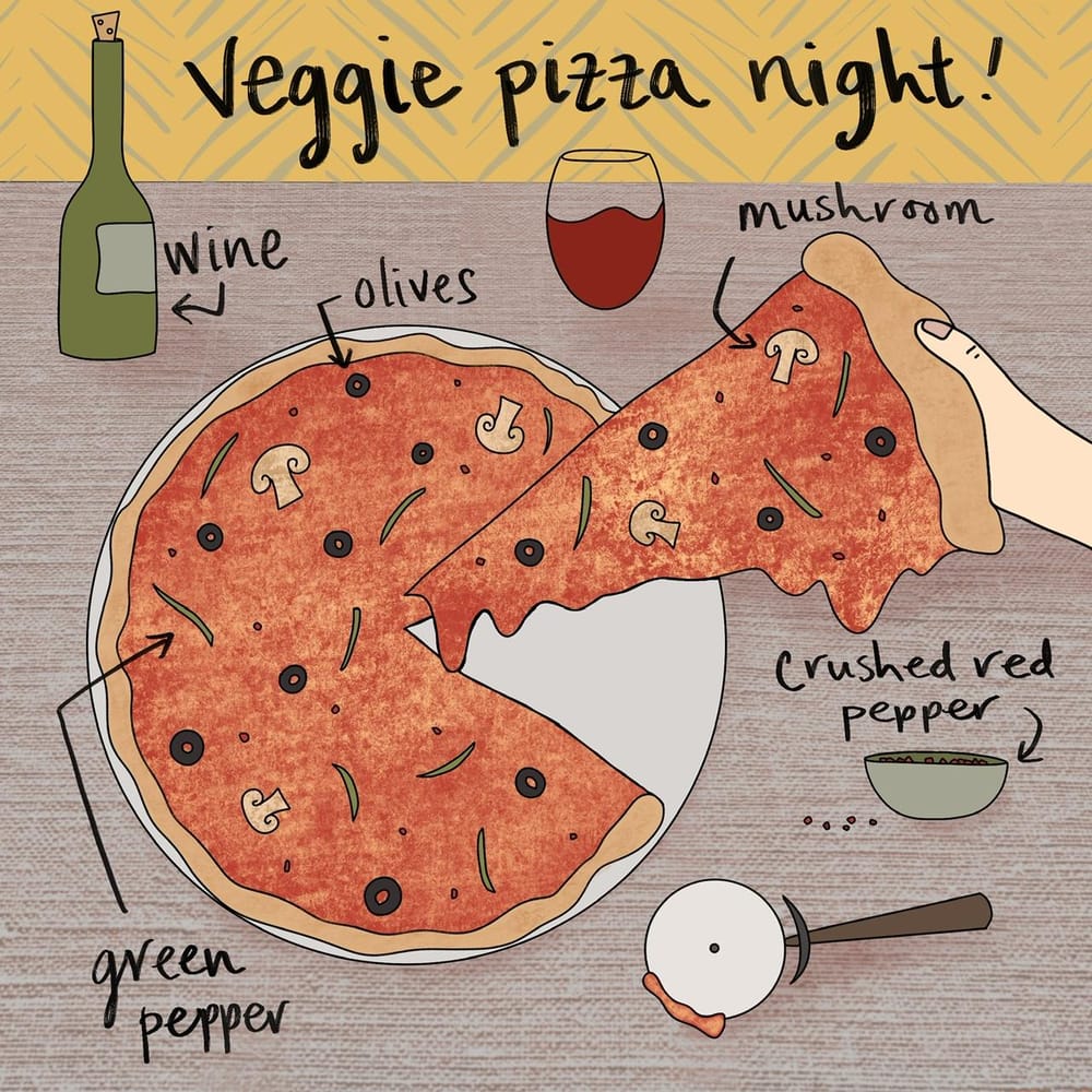 Pizza night - image 1 - student project