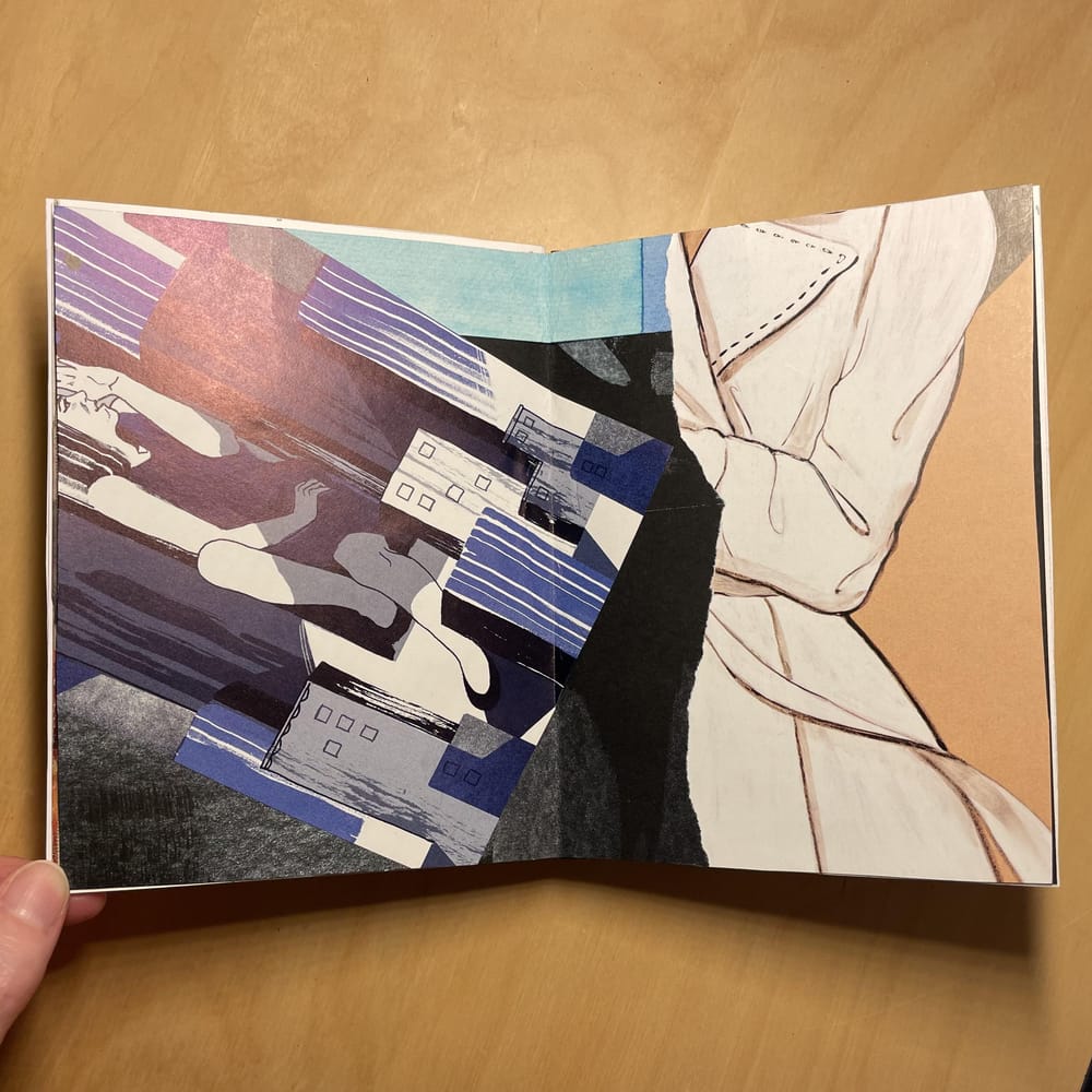 Mixed Media Collage Sketchbook - image 3 - student project