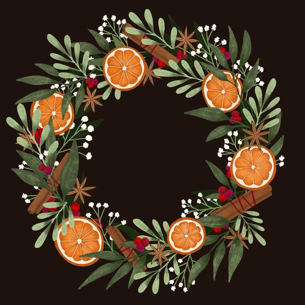 Seasonal Wreath - image 1 - student project