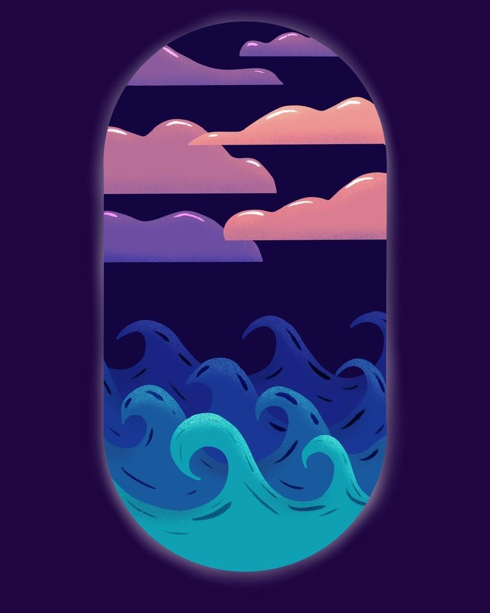 Greenery and waves - image 3 - student project