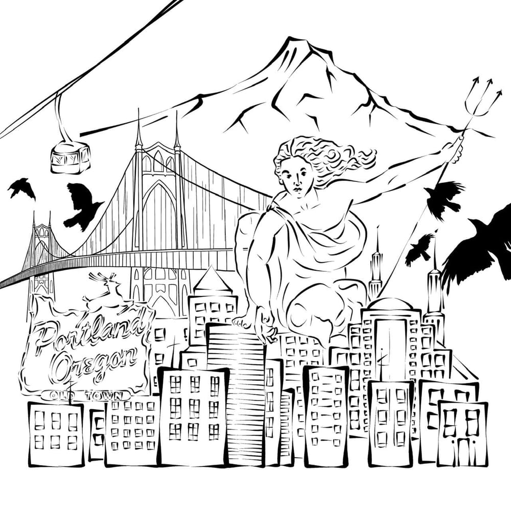 Personal City Skyline - image 2 - student project