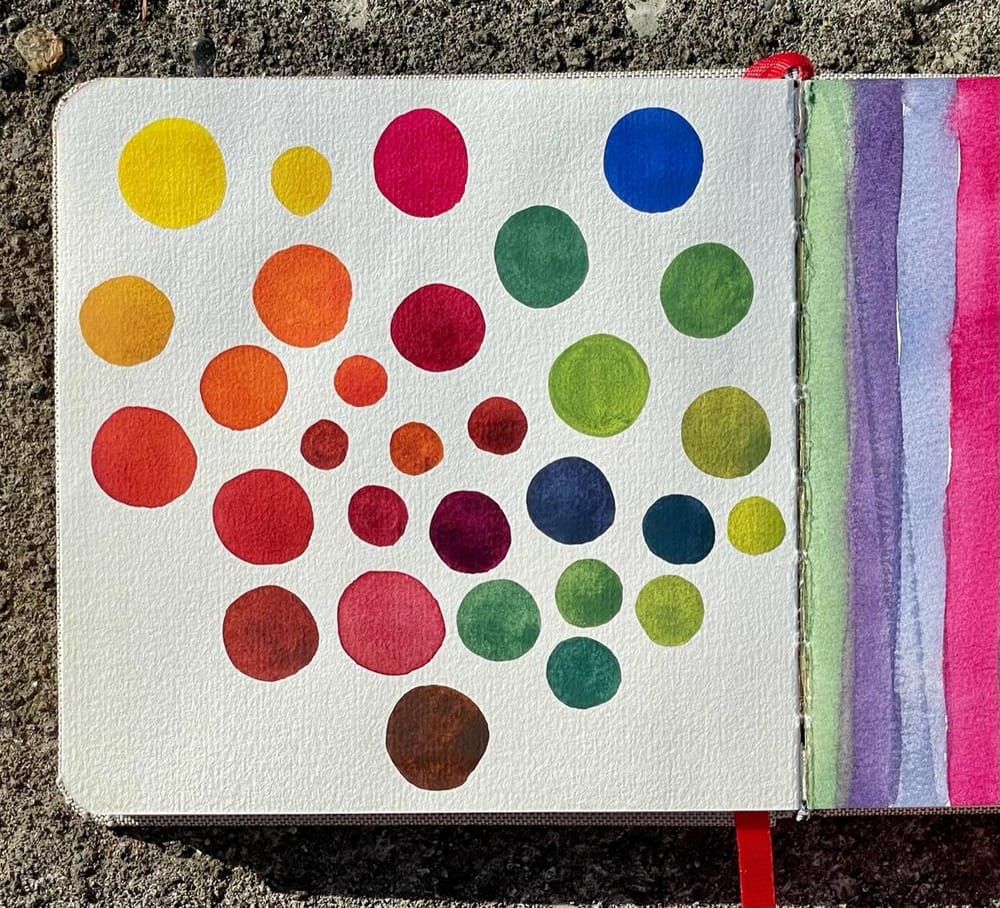 Watercolor for recovering perfectionists - image 2 - student project