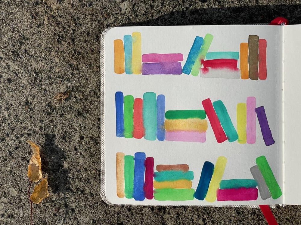 Watercolor for recovering perfectionists - image 5 - student project