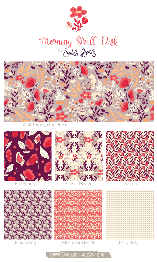 Morning Stroll Pattern Collection - image 3 - student project