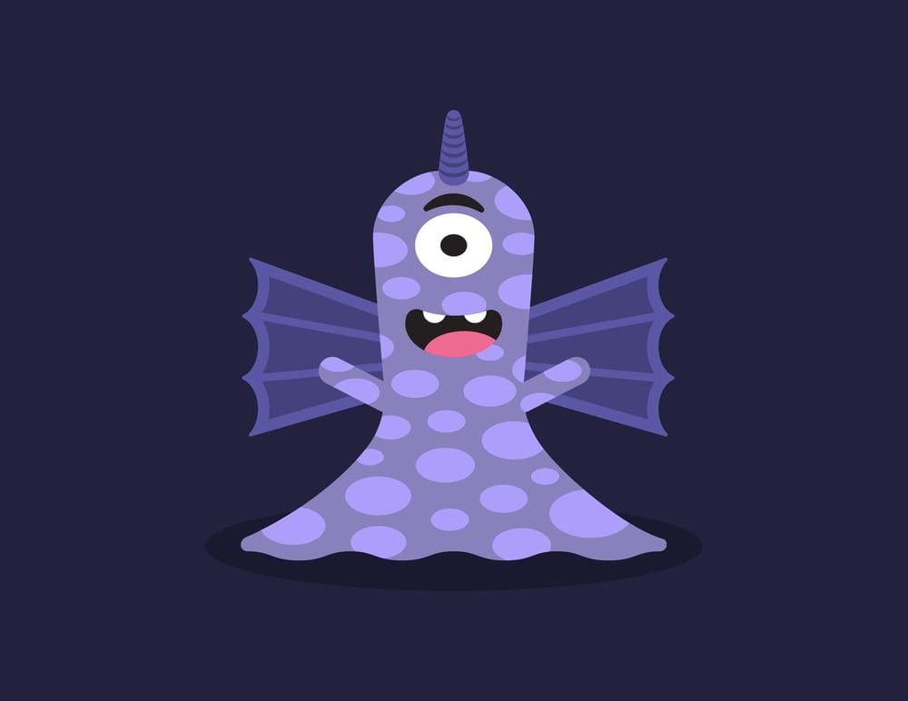 One eyed, one horned, flying purple people eater. - image 1 - student project