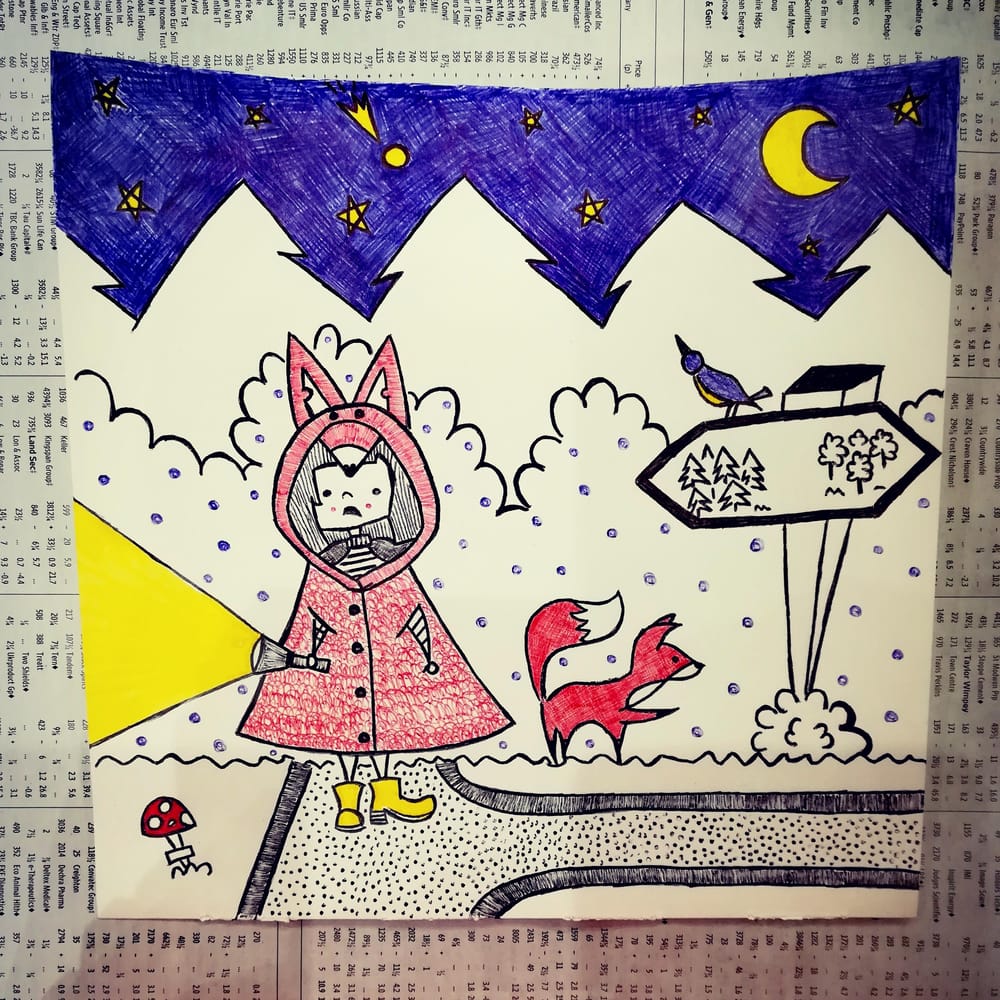 Disco-cat & Forest trip - image 2 - student project