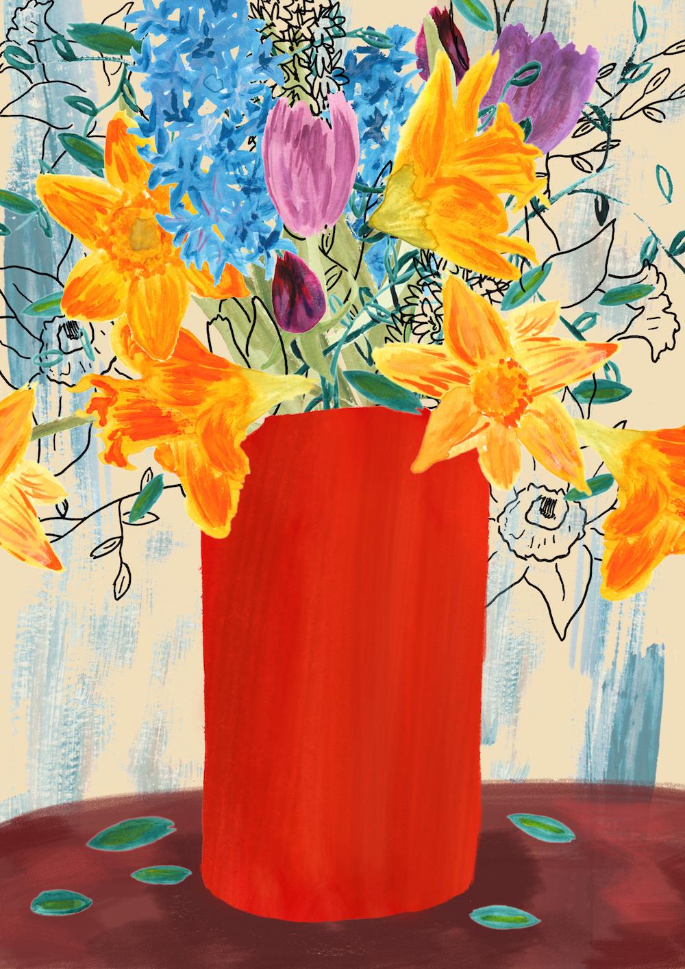Separate/Together gouache exercise - image 3 - student project