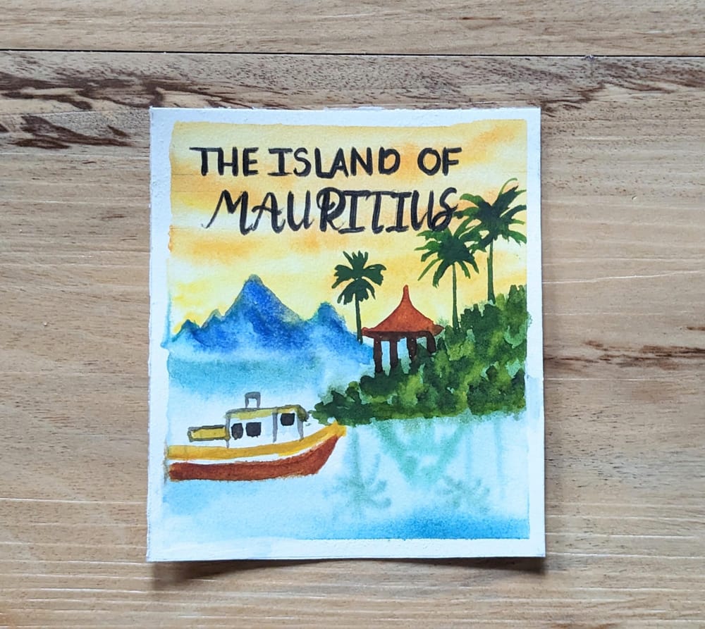 Watercolor Landscapes From Around The World: Simple 7 day Challenge - image 1 - student project