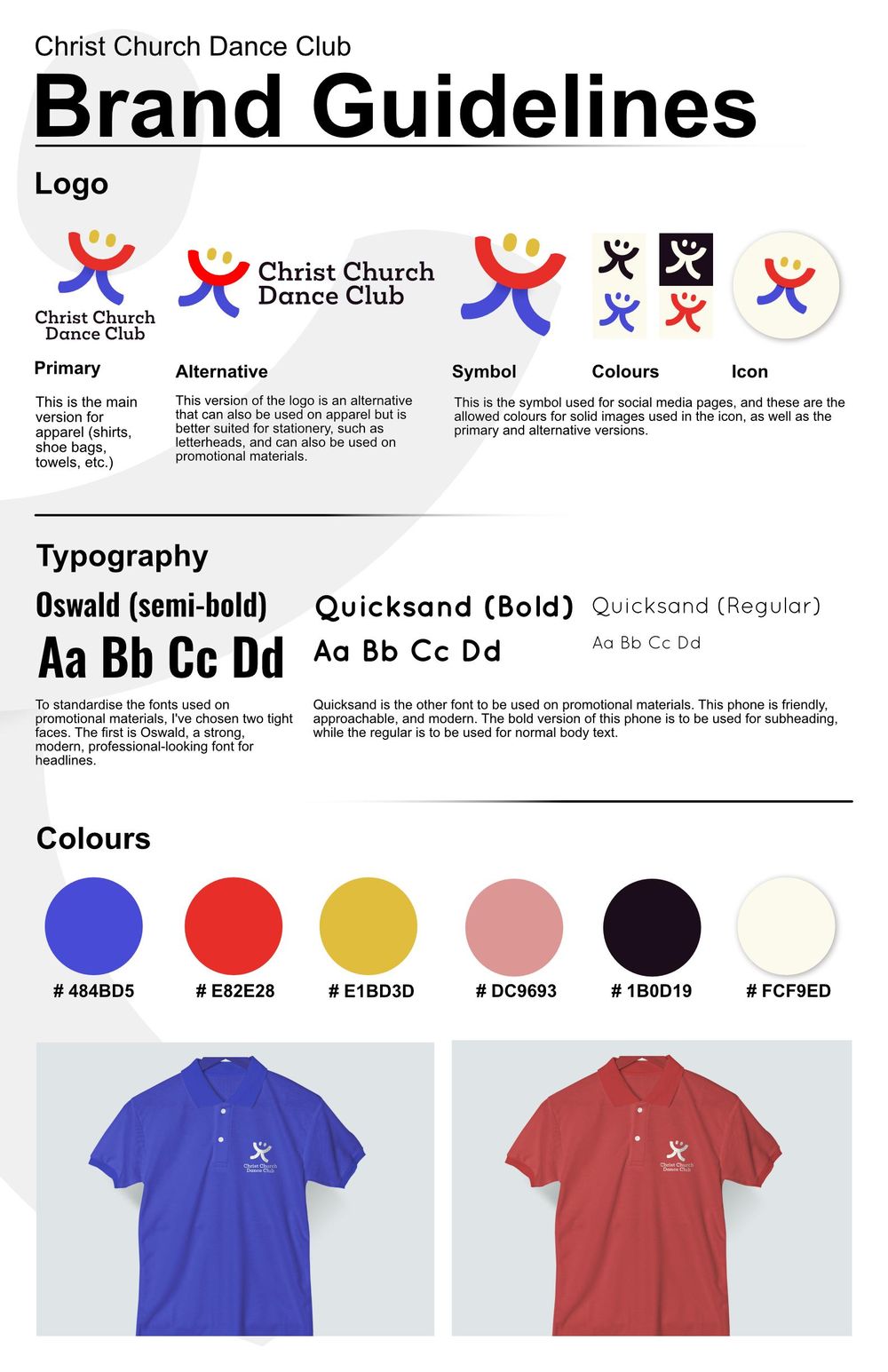 Christ Church Dance Club Logo - image 1 - student project