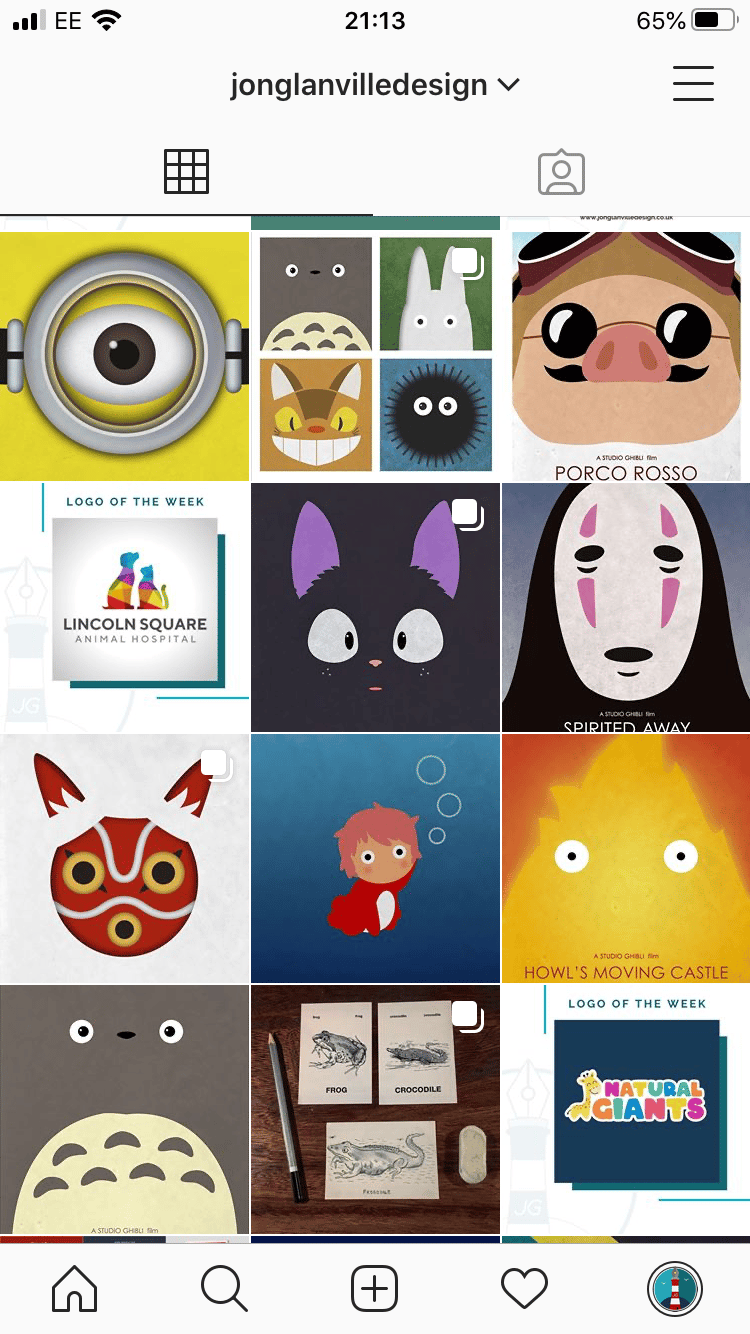 Graphic Designer IG Page So Far - image 2 - student project