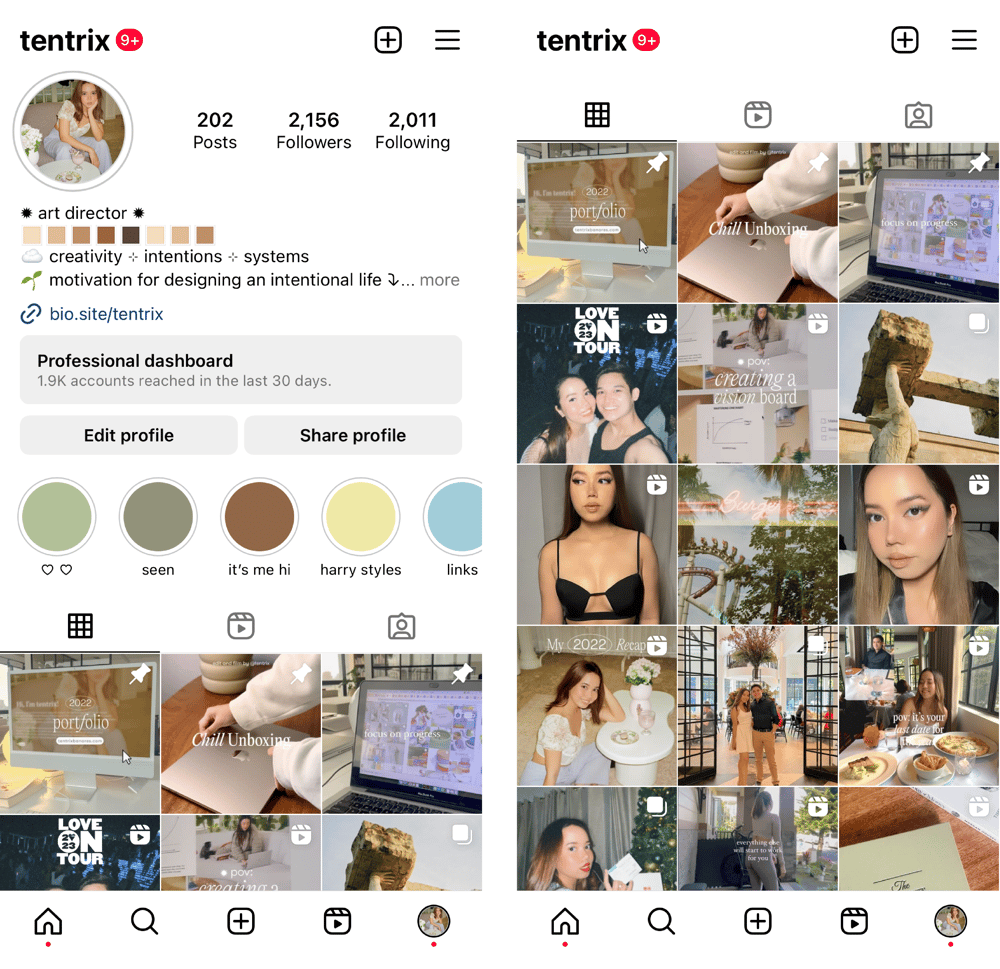 Project: My 2023 IG Profile - image 1 - student project