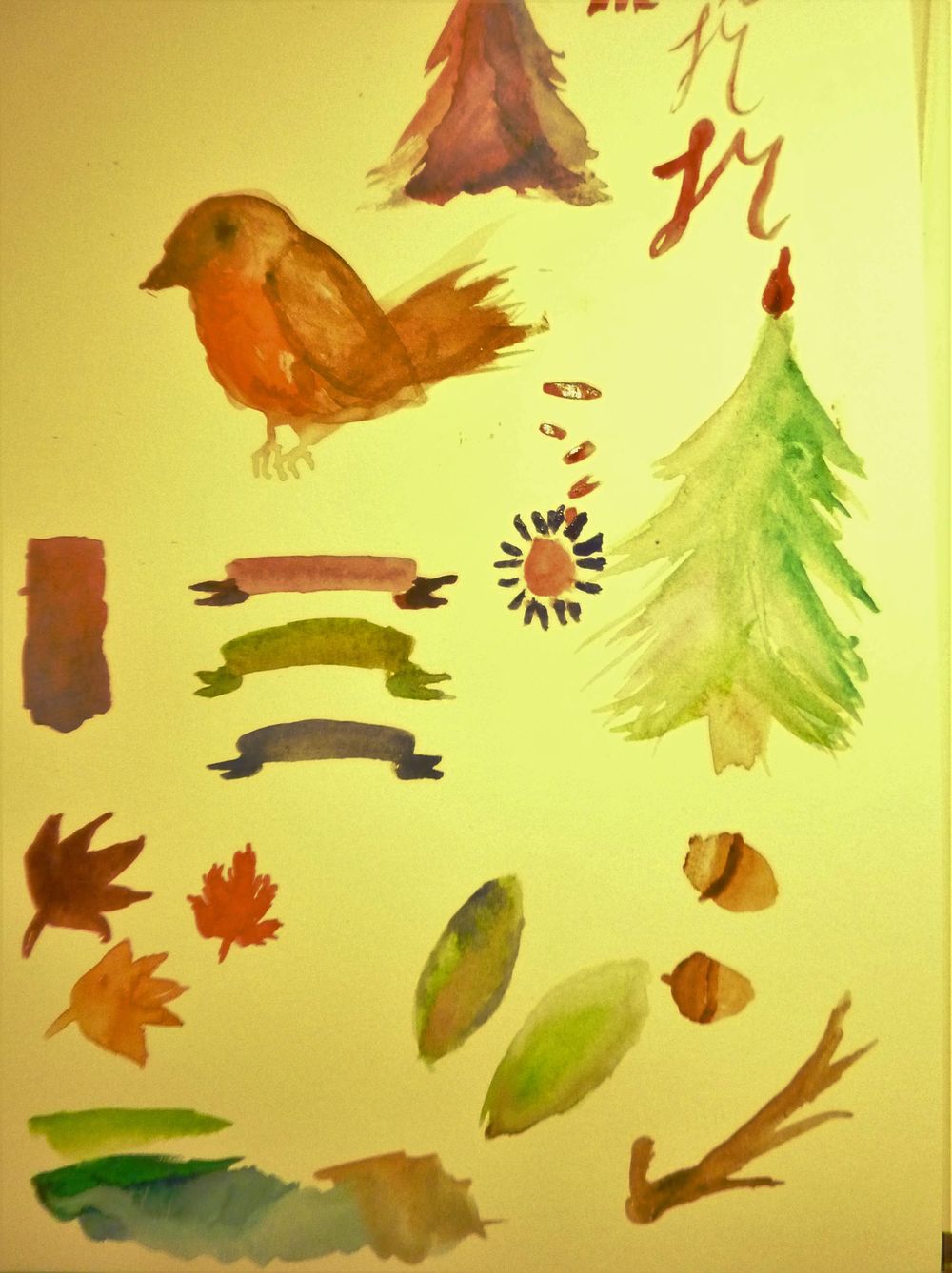 Festive Deer letterpaper - image 2 - student project