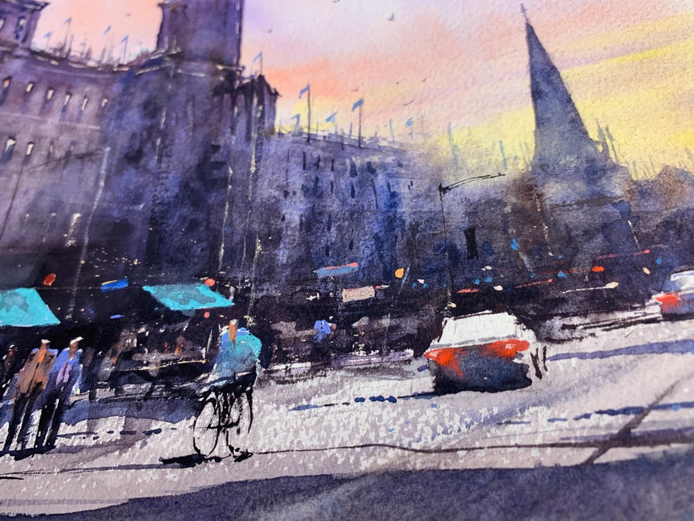 Capturing the Magic of a Sunset Cityscape - image 1 - student project