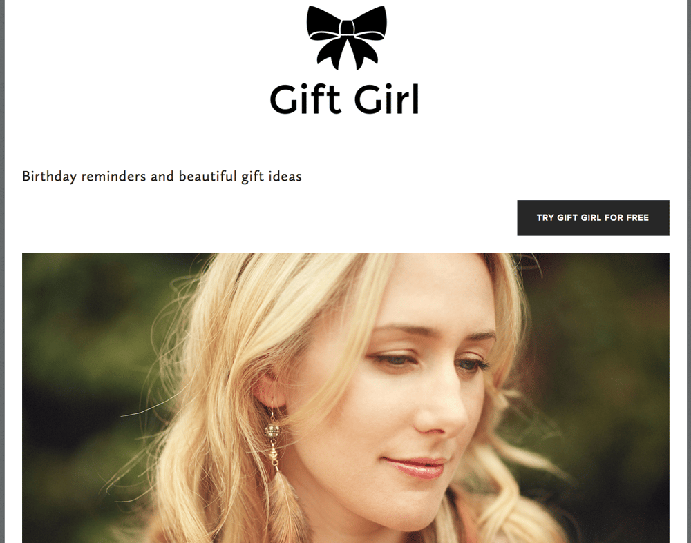 Gift Girl - image 1 - student project