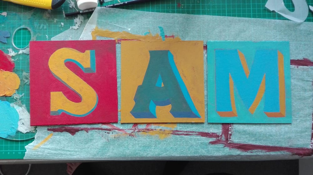 Painted Type - image 5 - student project