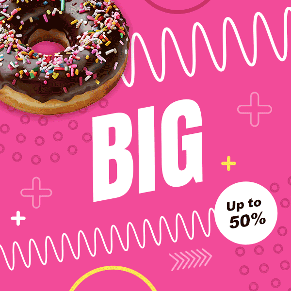 Donut Web Banner - image 4 - student project