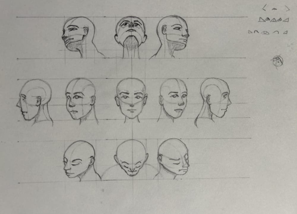 head angles - image 1 - student project