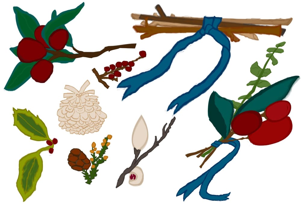Using the Pen Tool Christmas Workshop - image 1 - student project