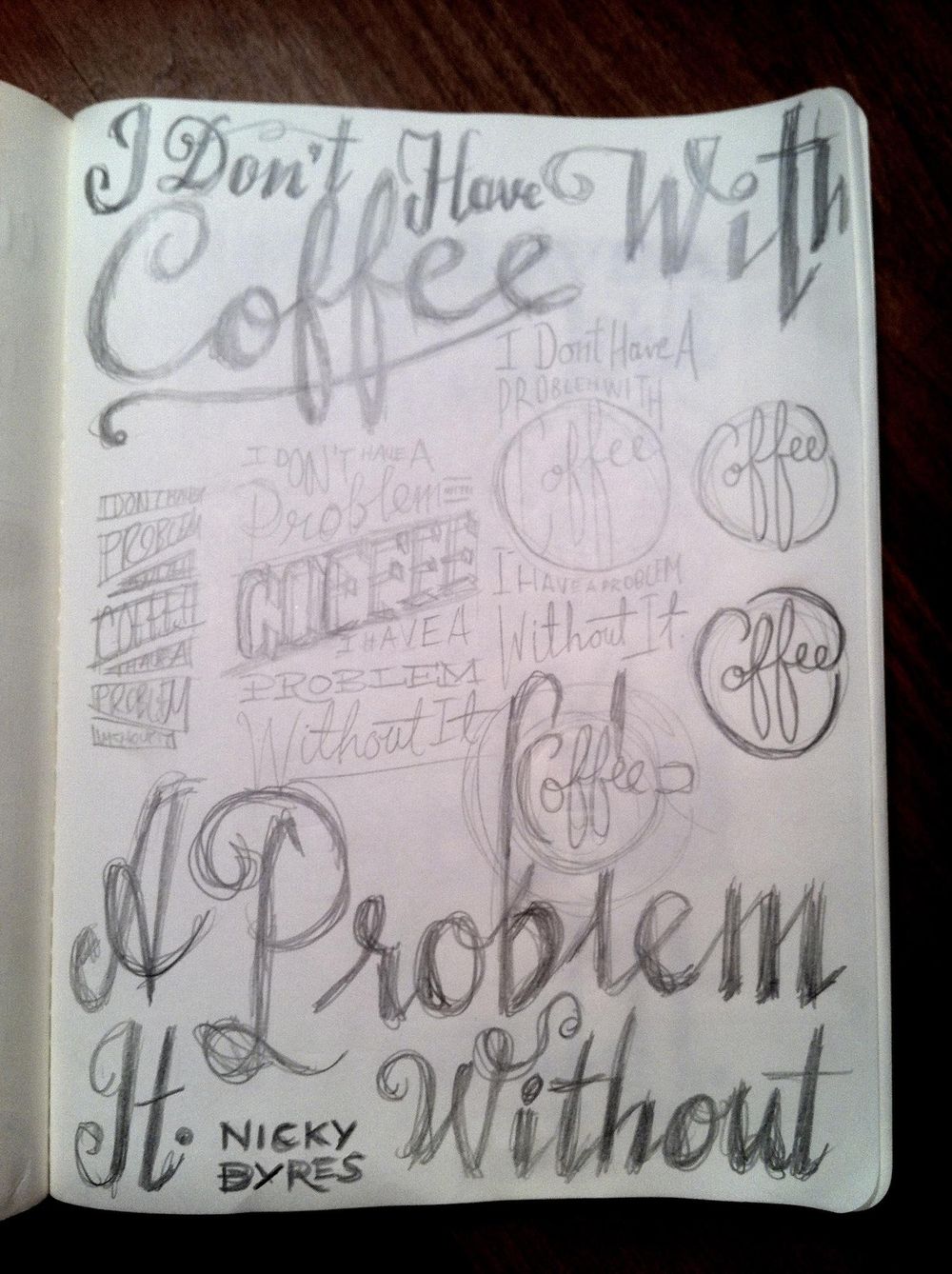 I Don't Have A Problem With Coffee, I Have One Without It - image 8 - student project