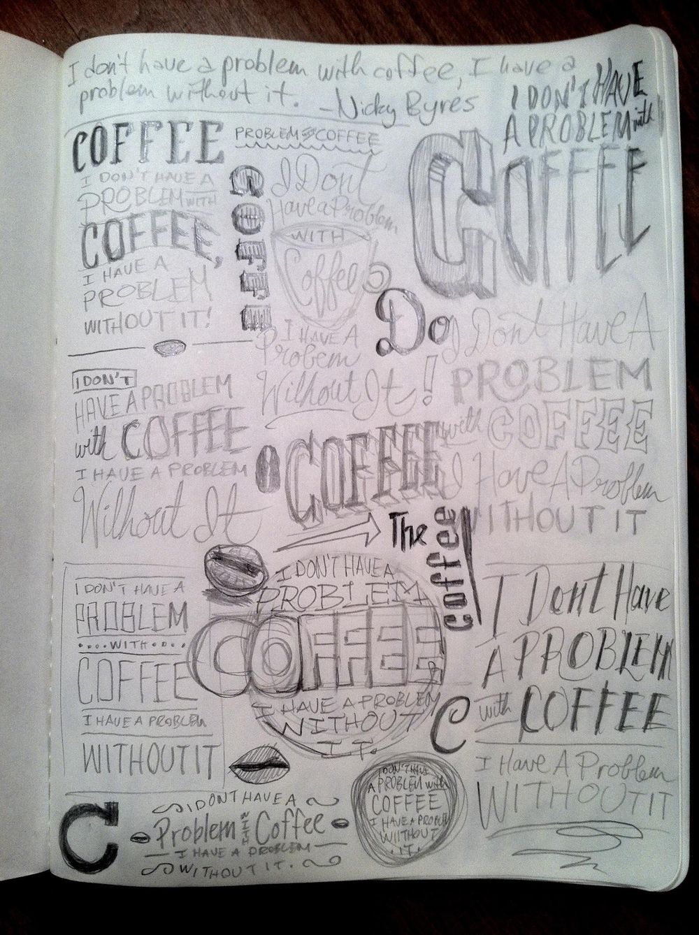 I Don't Have A Problem With Coffee, I Have One Without It - image 7 - student project