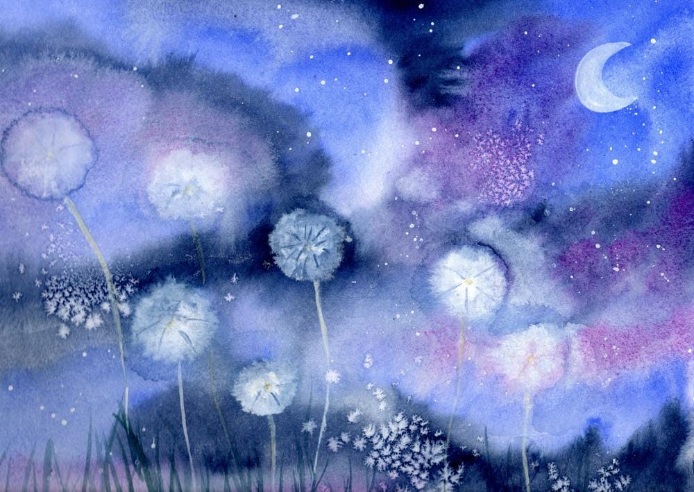 Experimenting with watercolor mixed media to create loose flowers - image 5 - student project