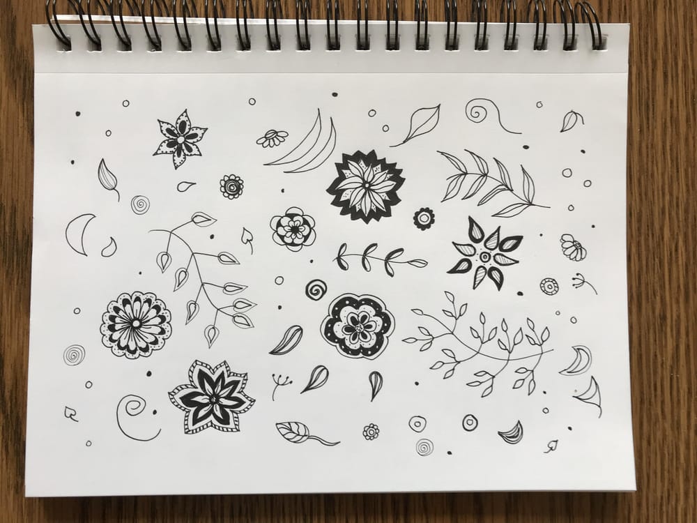 Mandala and Doodles with Ink Pens - image 1 - student project