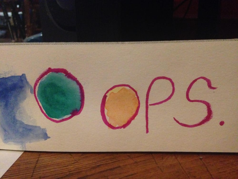 Oops! - image 1 - student project