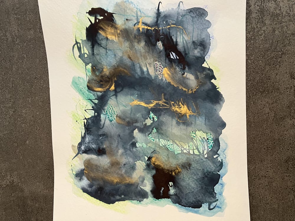 Mixed media projects- with water soluble supplies - image 1 - student project