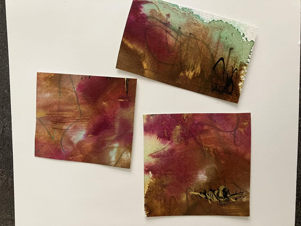 Mixed media projects- with water soluble supplies - image 2 - student project
