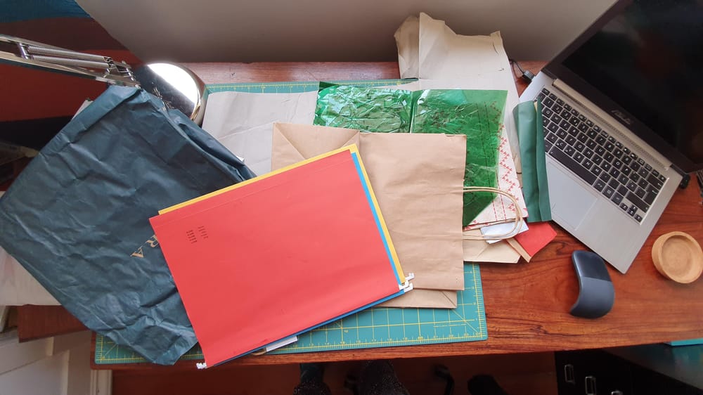 Sketchbook with recycled paper - image 1 - student project