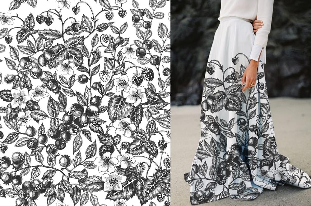 Skirt Design Contest "Wild berries" - image 3 - student project