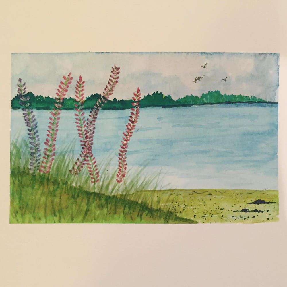 Very first watercolor painting - image 1 - student project