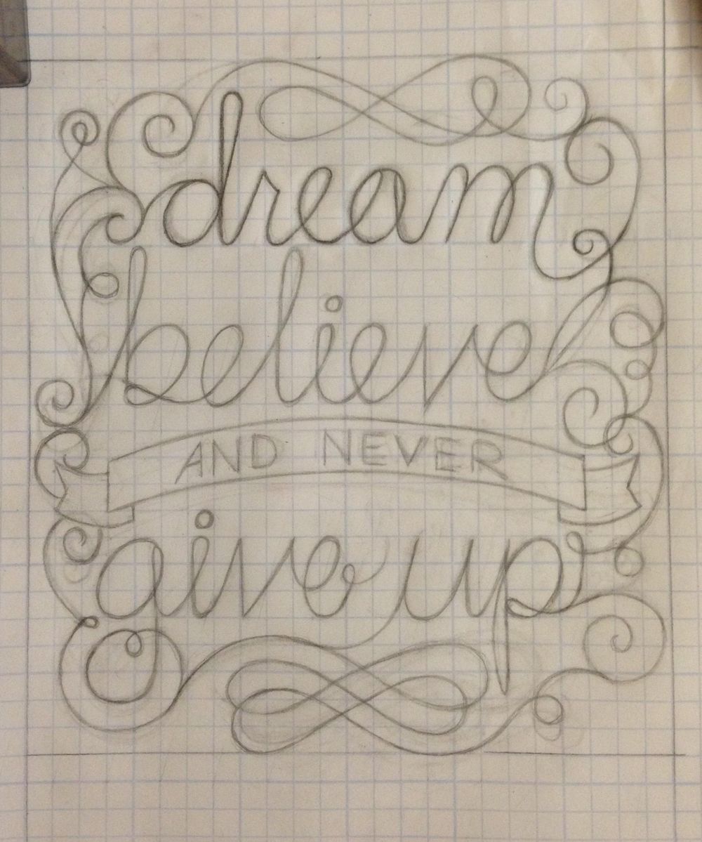 Dream, believe, and never give up - image 8 - student project